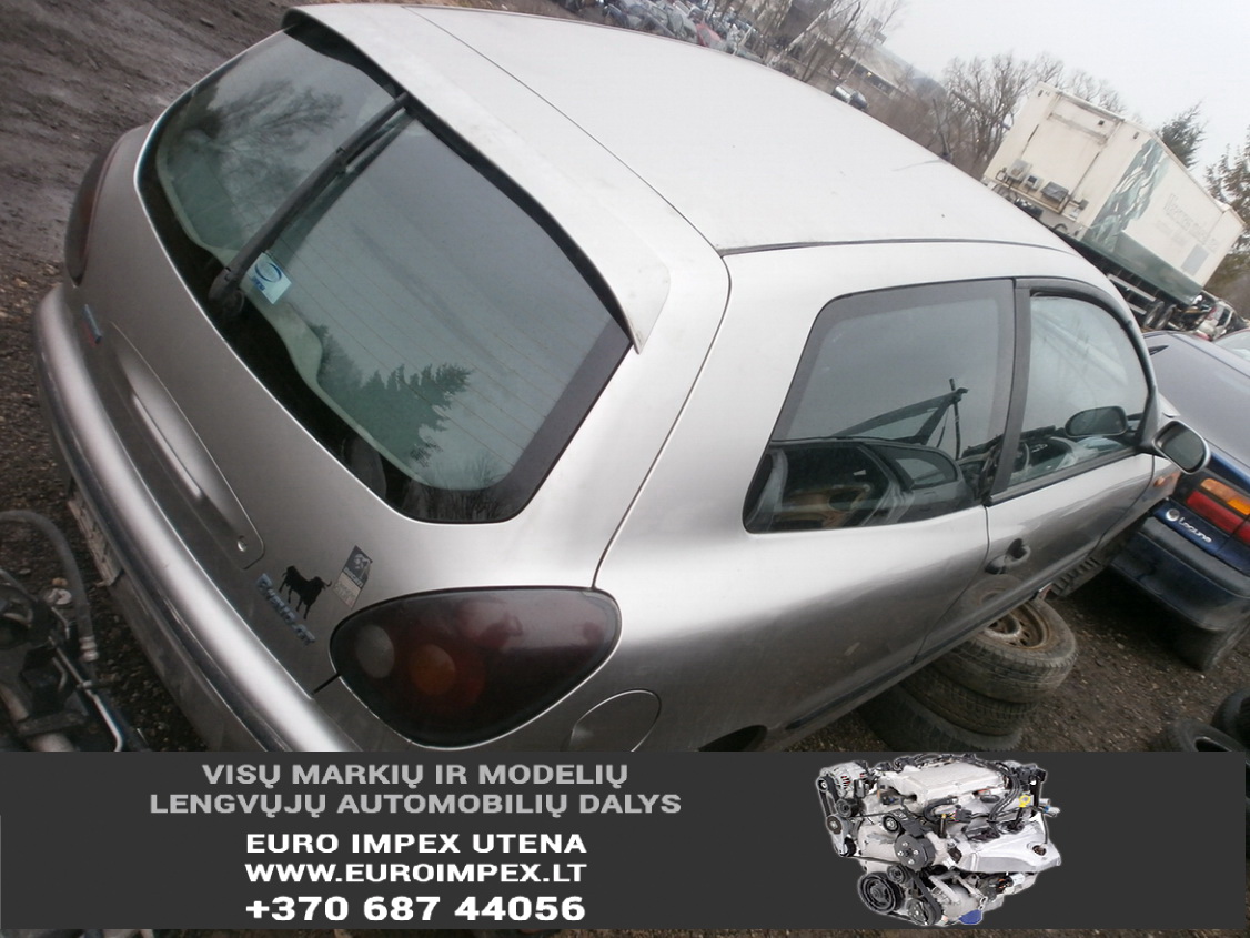 Naudotos automobilio dalys Fiat BRAVO 1999 1.9 Mechaninė Hačbekas 2/3 d. Pilka 2013-12-28